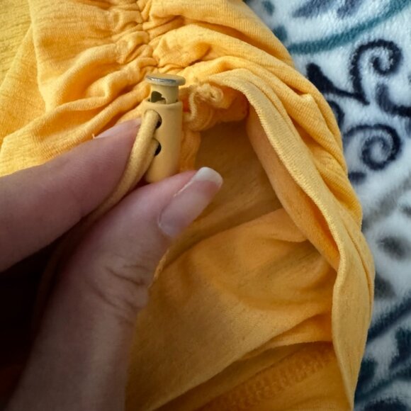 Free People Movement Tempo Sport Mode Muscle Tee Sz Small Orange - Picture 5 of 5